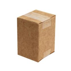 Caixa Kraft Canelada Simples 3x3x4 cm