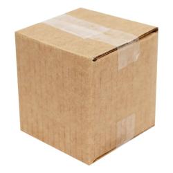 Caixa Kraft Canelada Simples 5x5x5 cm