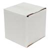 Caixa Branca Canelada Simples 5x5x5 cm