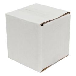 Caixa Branca Canelada Simples 5x5x5 cm