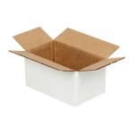 Caixa Branca Ondulada Simples 6,5x3,5x3,5x3 cm
