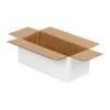 Caixa Branca Canelada Simples 8,5x3,5x3,5x3 cm