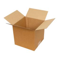 Caixa Kraft Canelada Simples 15x15x15 cm