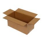 Caixa Kraft Canelada Simples 19x9x9 cm