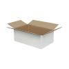 Caixa Branca Canelada Simples 20x15x10 cm