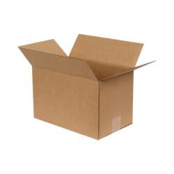 Caixa Kraft Canelada Simples 28x18x18 cm