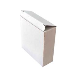 8x3x9,5 cm Caixa Americana Com Fecho Branco