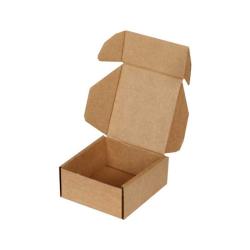 Caixa Kraft Pronta 10x10x4,5 cm