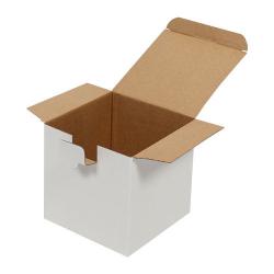 14x14x14 cm Caixa Branca Pronta