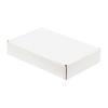 Caixa de Cartão Canelado Duplo Ziplock 47x34x8 cm Branco