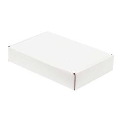 Caixa de Cartão Canelado Duplo Ziplock 47x34x8 cm Branco