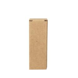 Caixa de Cartão Kraft 3x3x8 cm Simples Ondulada