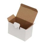 Caixa de Cartão Branco 12x10x10,5 cm Corrugado Simples