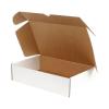 35,5x35,5x10 cm Caixa de Cartão Branca Com Fecho