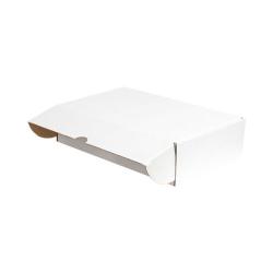 35,5x35,5x10 cm Caixa de Cartão Branca Com Fecho