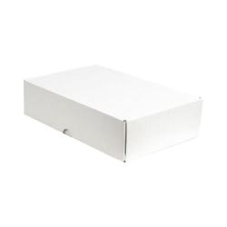 35,5x35,5x10 cm Caixa de Cartão Branca Com Fecho
