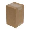 10x6x5 cm Encomenda Cartão Branco Simples Canelado