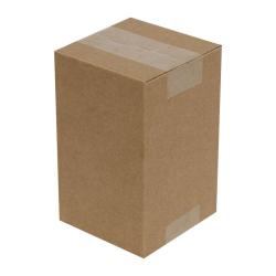 10x6x5 cm Encomenda Cartão Branco Simples Canelado