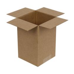 10x10x15 cm Caixa de Cartão Kraft Simples Canelado