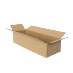 24,5x8,5x5,5 cm Caixa de Cartão Kraft Simples Canelado