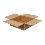 26x24x9 cm Caixa de Cartão Kraft Simples Ondulado