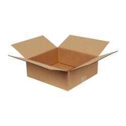 26x24x9 cm Caixa de Cartão Kraft Simples Ondulado