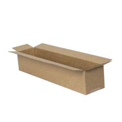 40,5x8,5x7,5 cm Caixa de Cartão Kraft Simples Canelado